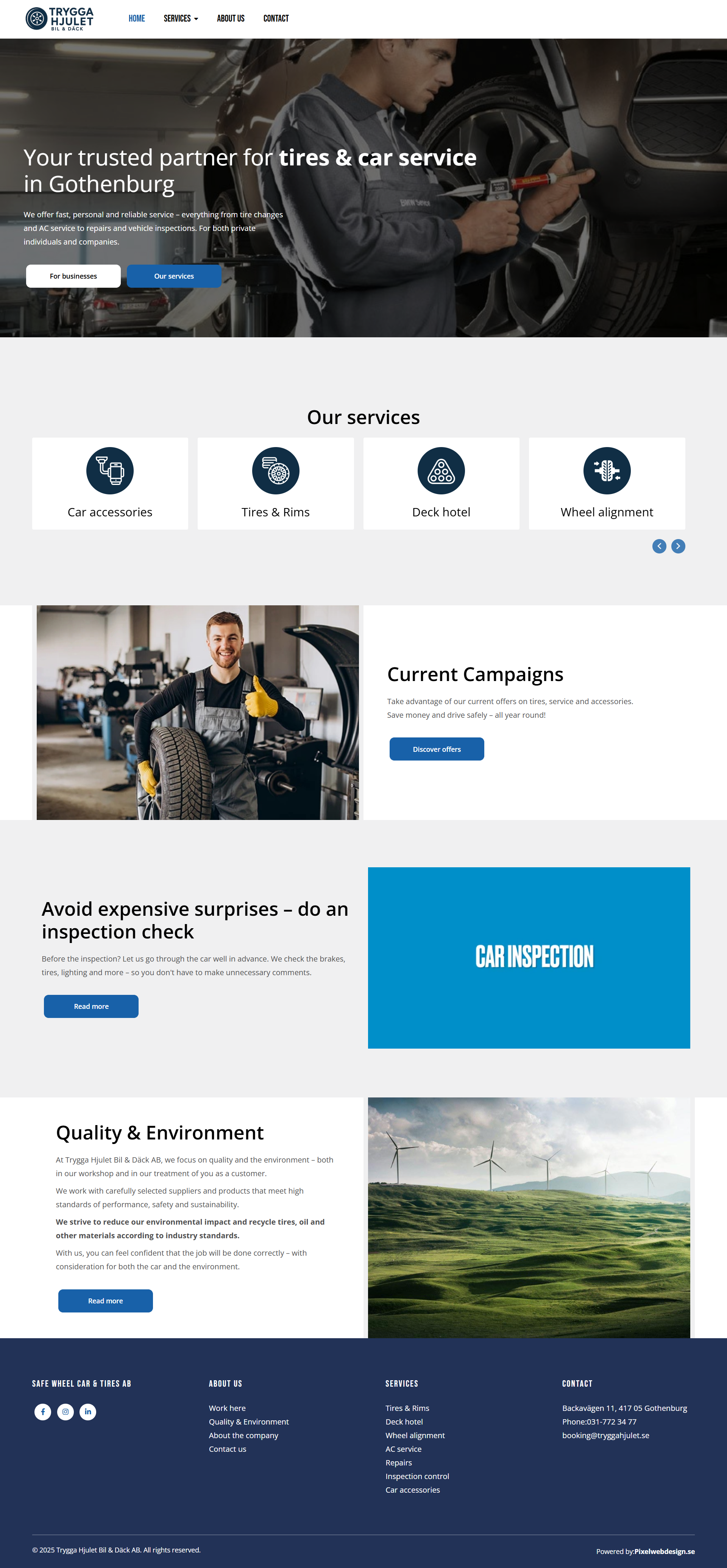 Trygga Hjulet Bil & Däck AB