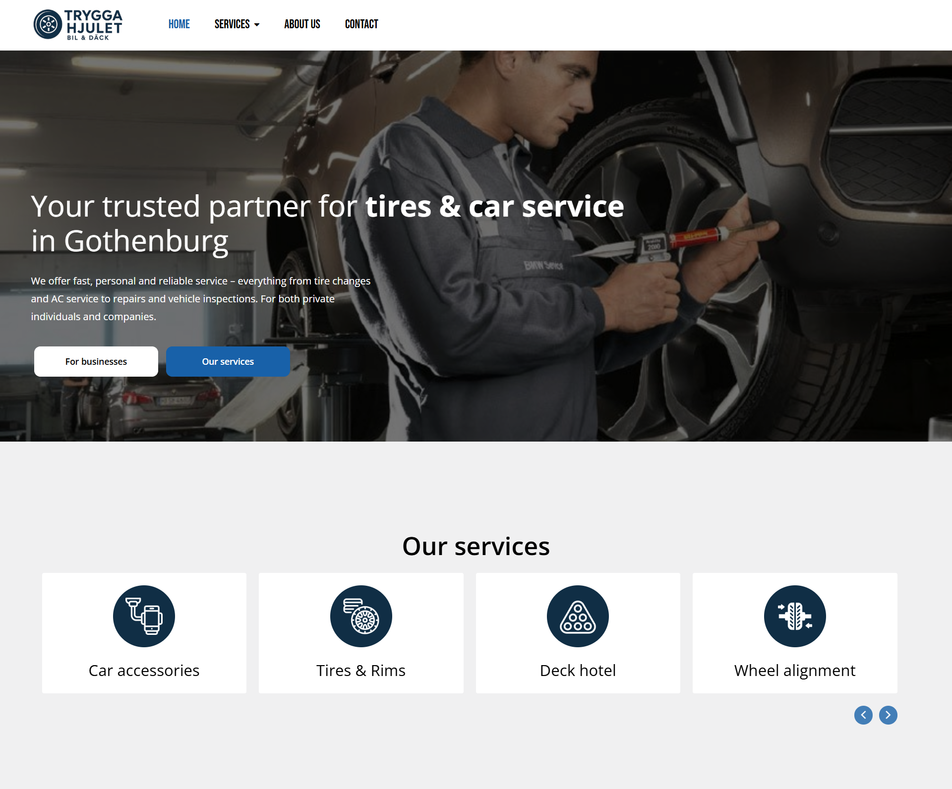 Trygga Hjulet Bil & Däck AB